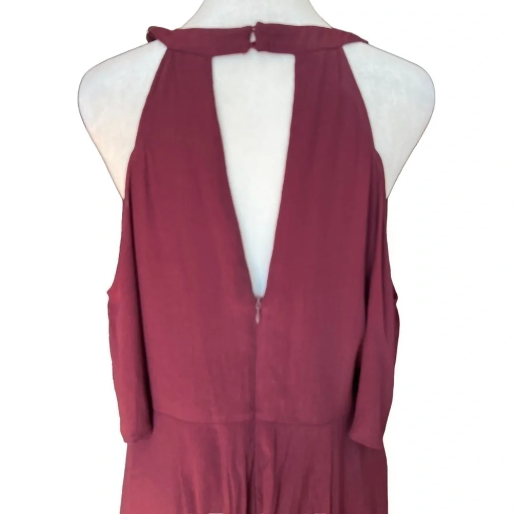 ASTR THE LABEL Cold Should Silk Mini Dress
